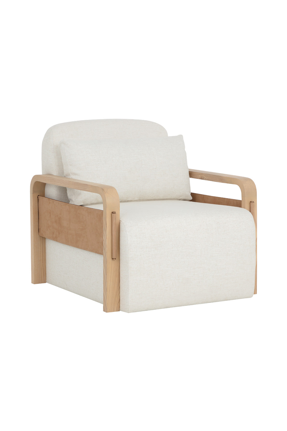   Modern European furniture - Ash-Framed Swivel Lounge Chair - www.oroa.com | Oroa.com