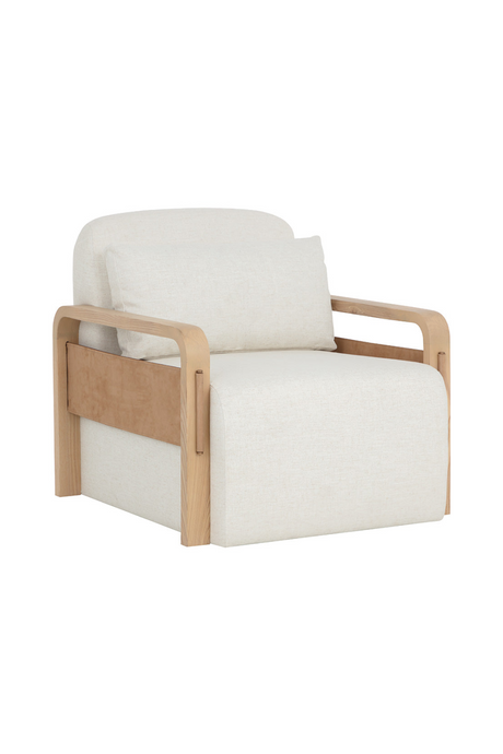   Modern European furniture - Ash-Framed Swivel Lounge Chair - www.oroa.com | Oroa.com