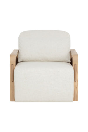   Modern European furniture - Ash-Framed Swivel Lounge Chair - www.oroa.com | Oroa.com