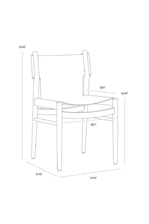   Modern European furniture - Solid Oak Wood Dining Chair - www.oroa.com | Oroa.com