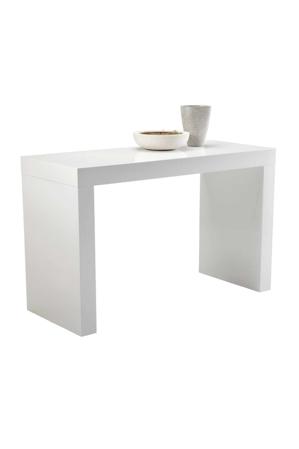   Modern European furniture - Gloss White Counter Table - www.oroa.com | Oroa.com