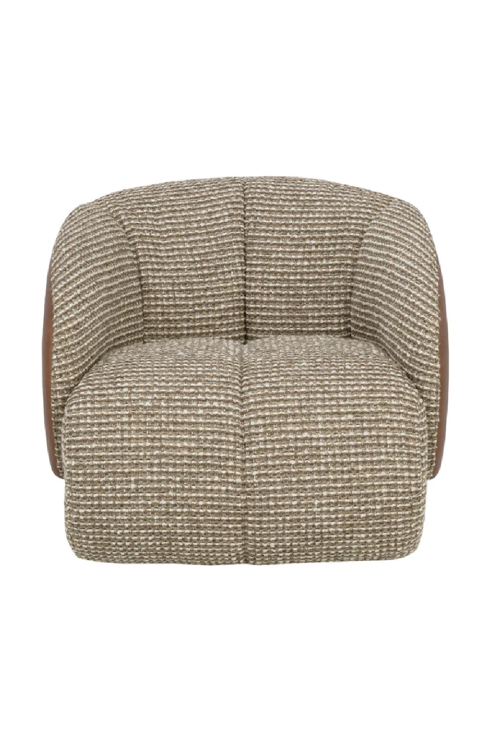   Modern European furniture - Boucle Swivel Lounge Chair - www.oroa.com | Oroa.com