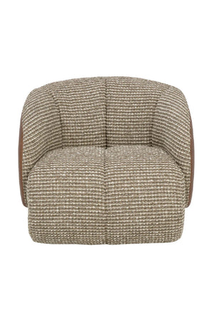   Modern European furniture - Boucle Swivel Lounge Chair - www.oroa.com | Oroa.com