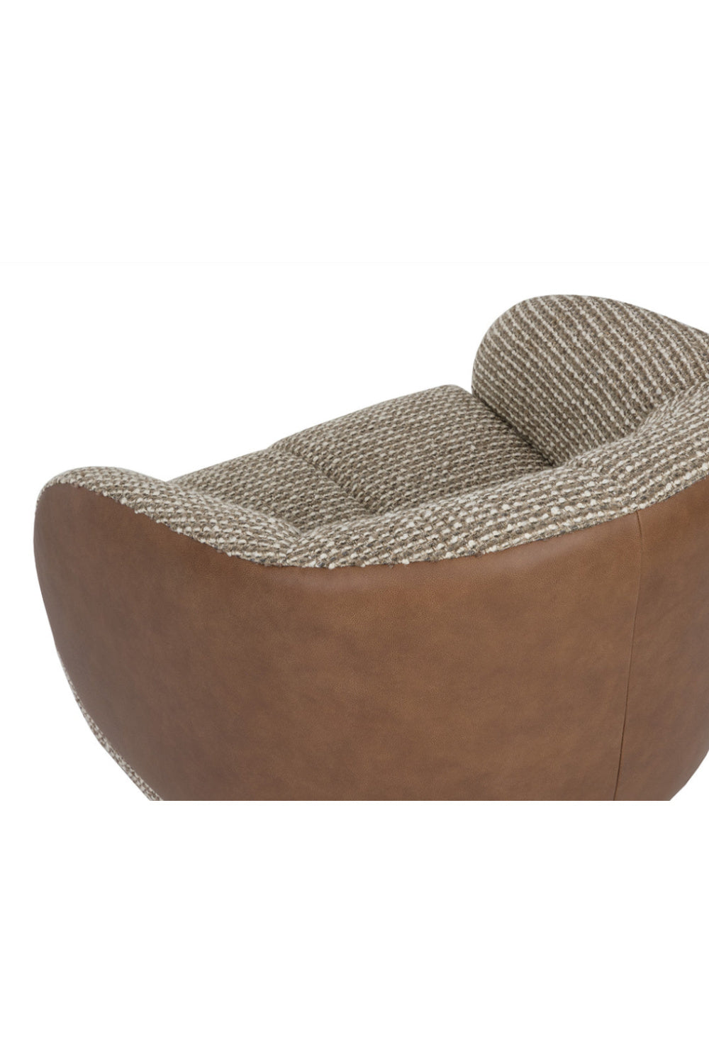   Modern European furniture - Boucle Swivel Lounge Chair - www.oroa.com | Oroa.com
