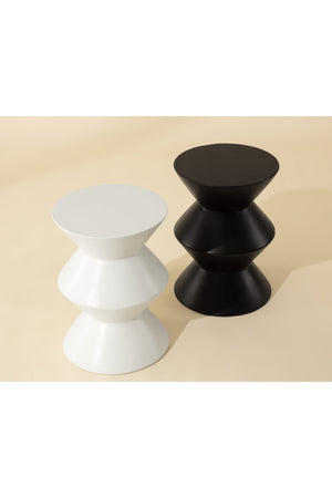   Modern European furniture - Layered Concrete Indoor/Outdoor End Table - www.oroa.com | Oroa.com