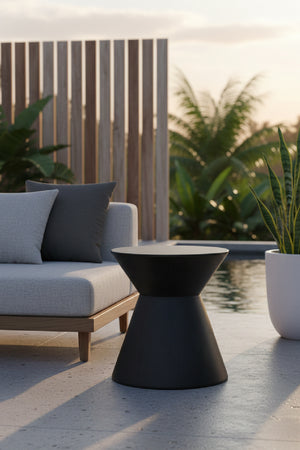   Modern European furniture - Concrete Indoor/Outdoor End Table - www.oroa.com | Oroa.com