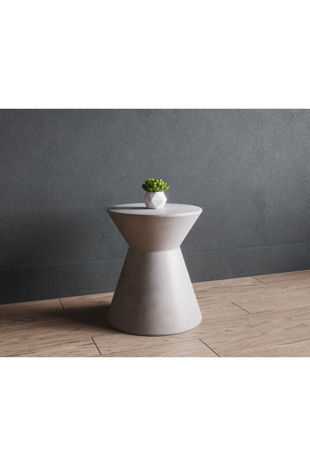   Modern European furniture - Concrete Indoor/Outdoor End Table - www.oroa.com | Oroa.com