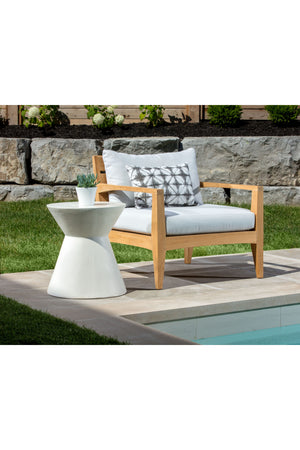   Modern European furniture - Concrete Indoor/Outdoor End Table - www.oroa.com | Oroa.com