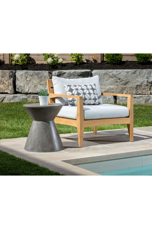   Modern European furniture - Concrete Indoor/Outdoor End Table - www.oroa.com | Oroa.com