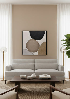   Modern European furniture - Abstract Gray Canvas Art - www.oroa.com | Oroa.com