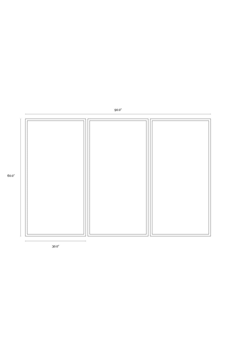   Modern European furniture - Refined Abstract Canvas Set (3) - www.oroa.com | Oroa.com