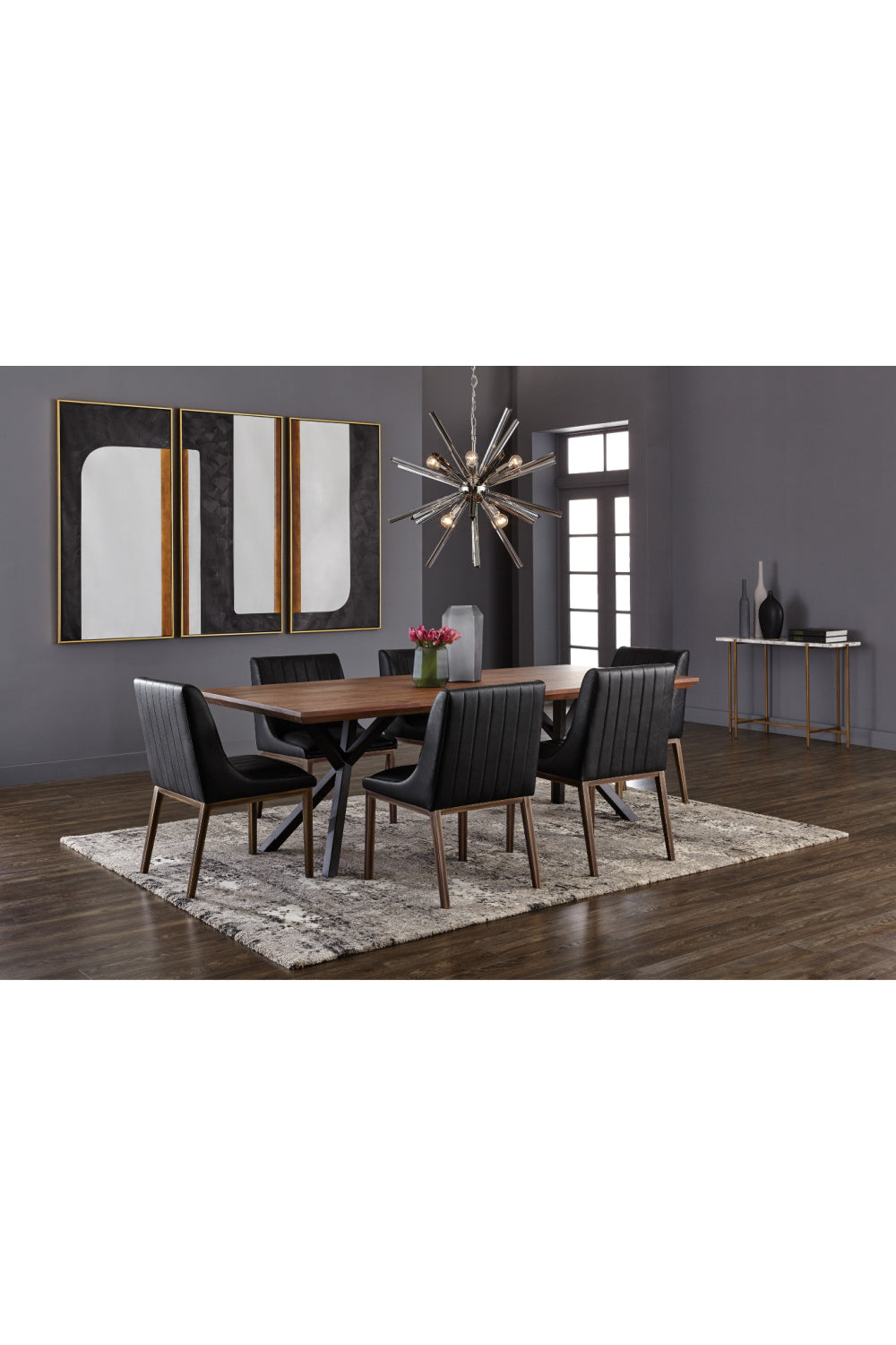   Modern European furniture - Refined Abstract Canvas Set (3) - www.oroa.com | Oroa.com