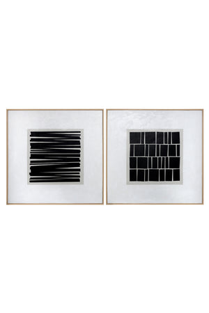   Modern European furniture - Contemporary Canvas Art Set (2) - www.oroa.com | Oroa.com