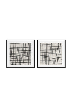   Modern European furniture - Minimalist Line Art Set (2) - www.oroa.com | Oroa.com