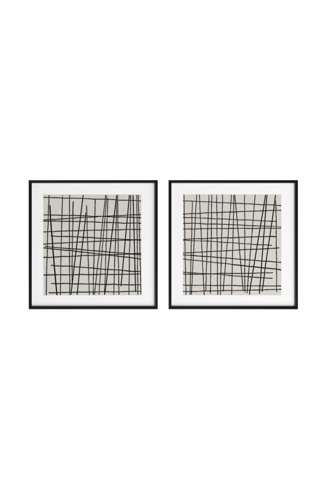 Modern European furniture - Minimalist Line Art Set (2) - www.oroa.com