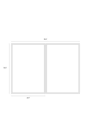   Modern European furniture - Modern Abstract Wall Art Set (2) - www.oroa.com | Oroa.com