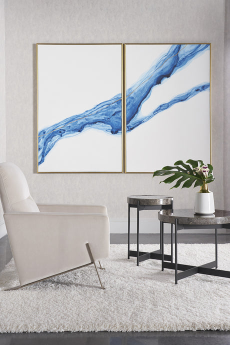   Modern European furniture - Modern Abstract Wall Art Set (2) - www.oroa.com | Oroa.com