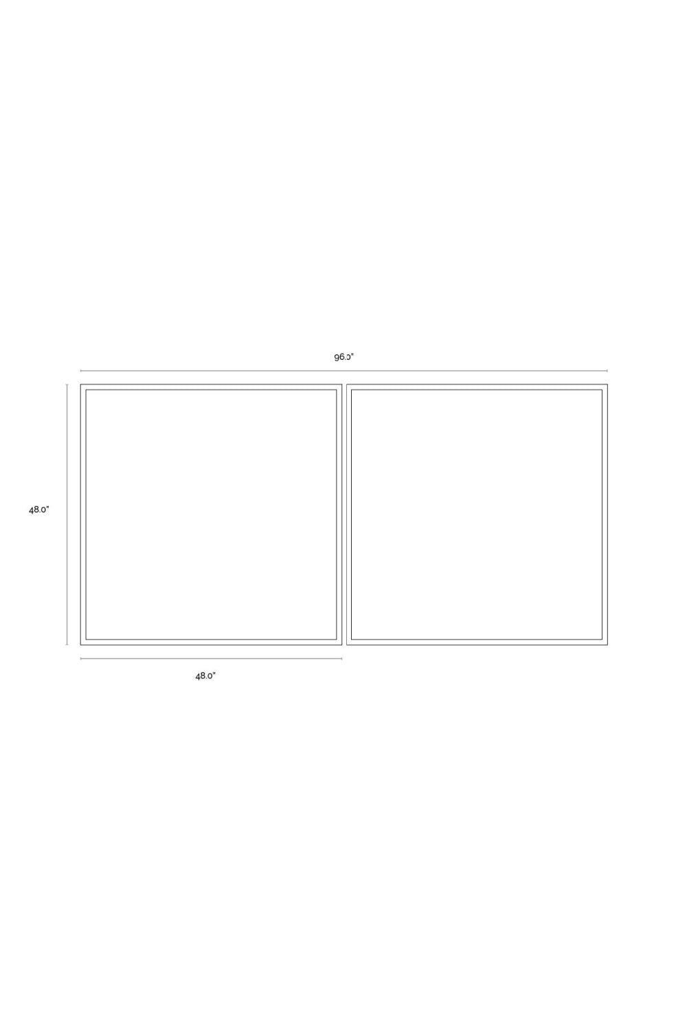   Modern European furniture - Geometric Abstract Wall Art Set (2) - www.oroa.com | Oroa.com