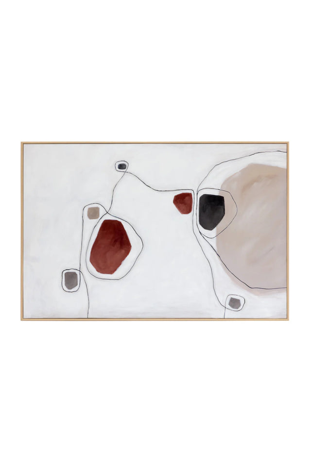Modern European furniture - Flowing Lines Abstract Art - www.oroa.com