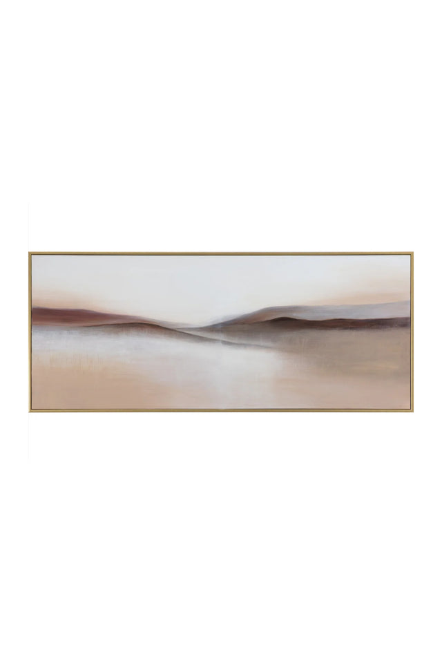 Modern European furniture - Brown Minimalist Landscape Art - www.oroa.com