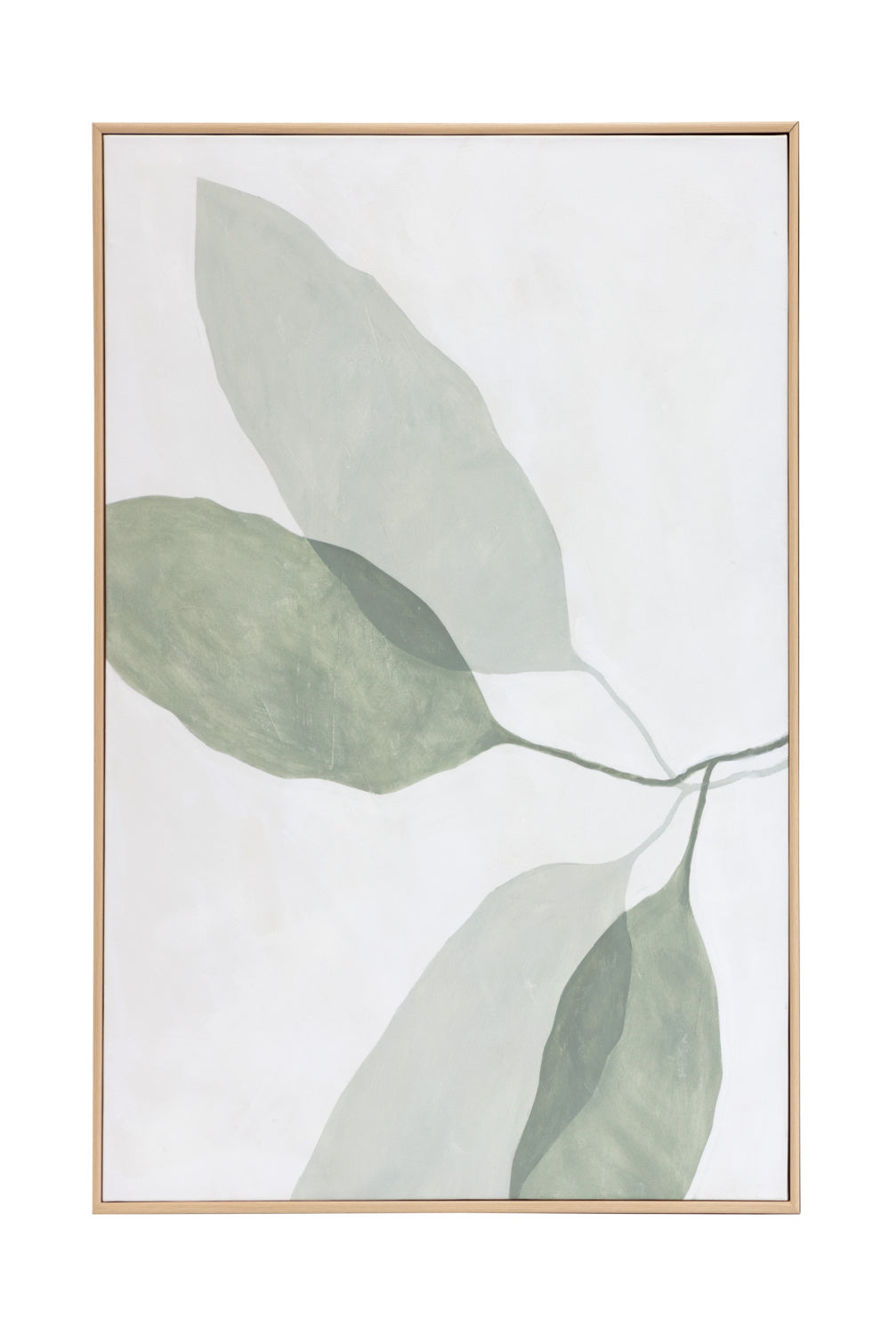   Modern European furniture - Green Leaves Painting Set (2) - www.oroa.com | Oroa.com