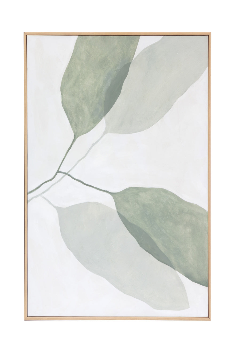   Modern European furniture - Green Leaves Painting Set (2) - www.oroa.com | Oroa.com