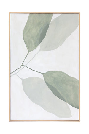   Modern European furniture - Green Leaves Painting Set (2) - www.oroa.com | Oroa.com