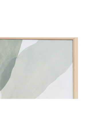   Modern European furniture - Green Leaves Painting Set (2) - www.oroa.com | Oroa.com