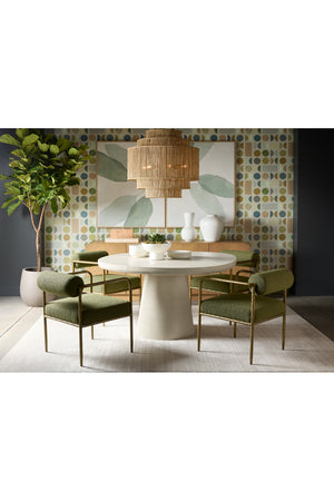   Modern European furniture - Green Leaves Painting Set (2) - www.oroa.com | Oroa.com