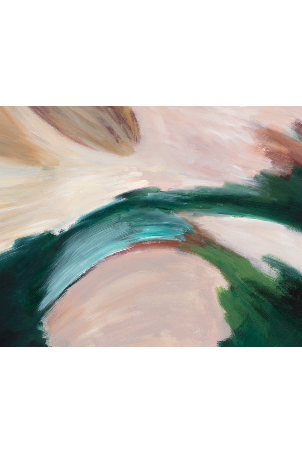   Modern European furniture - Pink and Green Diptych Art Set (2) - www.oroa.com | Oroa.com