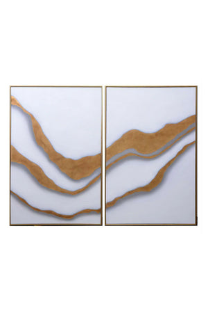  Modern European furniture - Modern Geometric Art Set (2) - www.oroa.com | Oroa.com