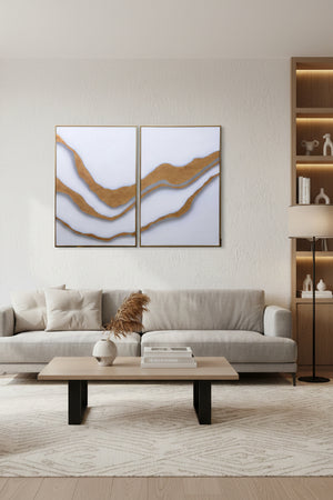   Modern European furniture - Modern Geometric Art Set (2) - www.oroa.com | Oroa.com