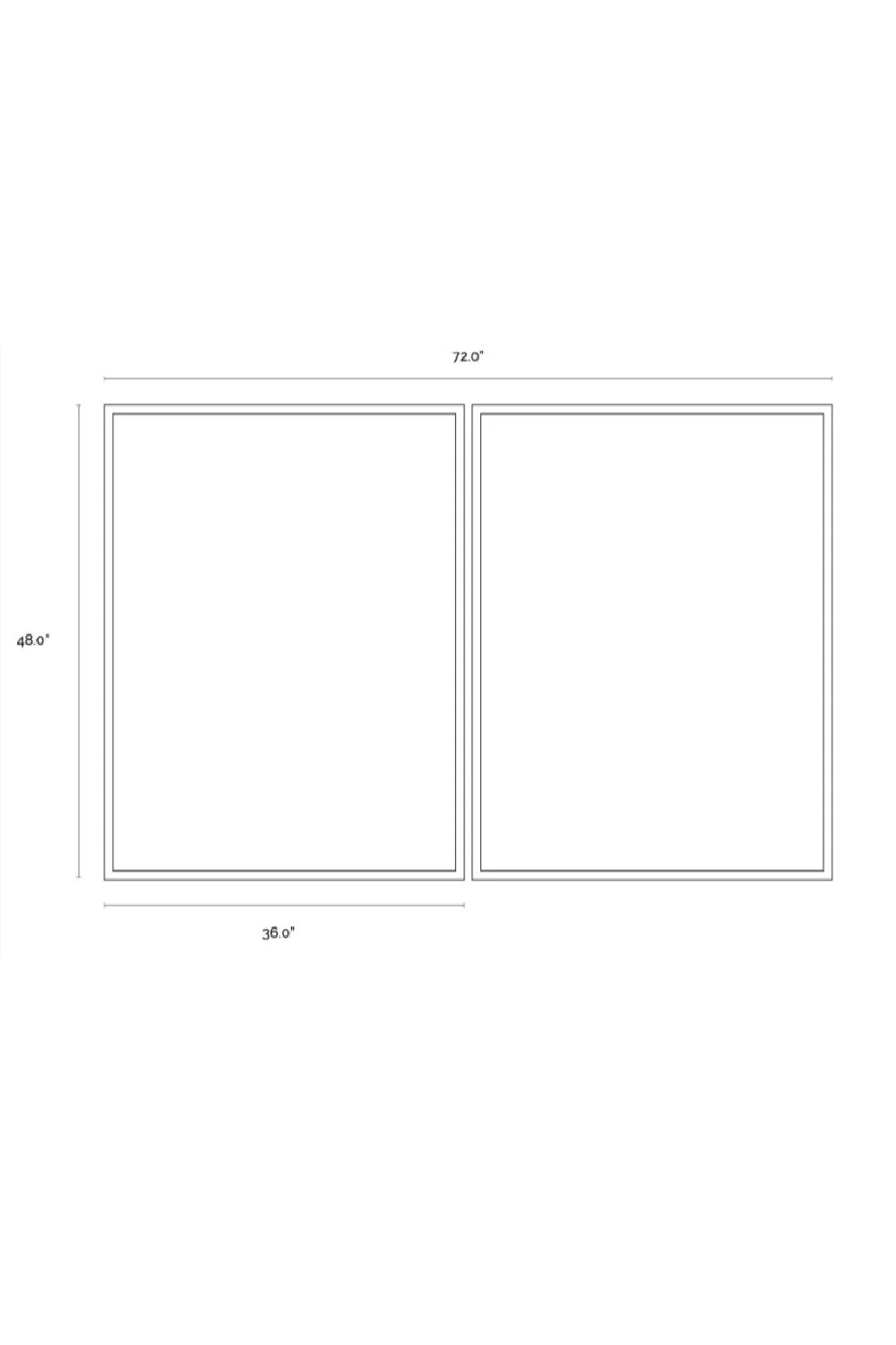   Modern European furniture - Diptych Scenic Wall Art Set (2) - www.oroa.com | Oroa.com