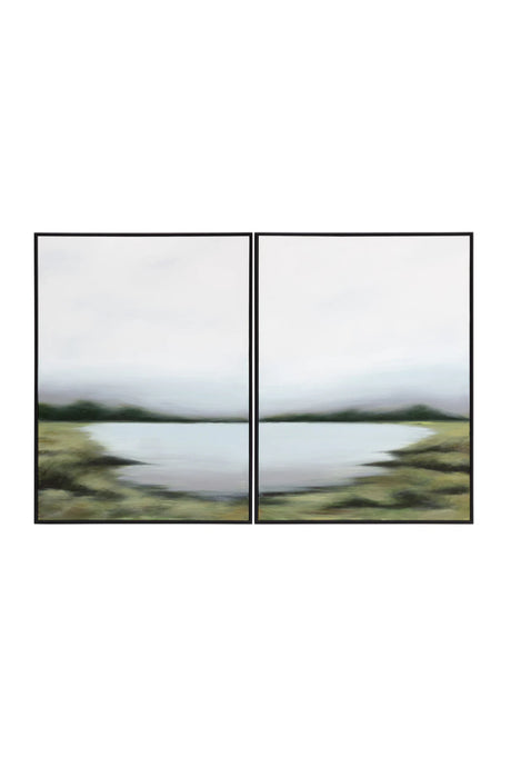   Modern European furniture - Diptych Scenic Wall Art Set (2) - www.oroa.com | Oroa.com