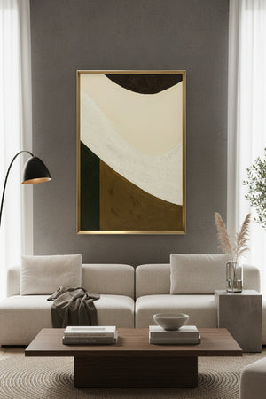   Modern European furniture - Earth-Toned Abstract Art - www.oroa.com | Oroa.com