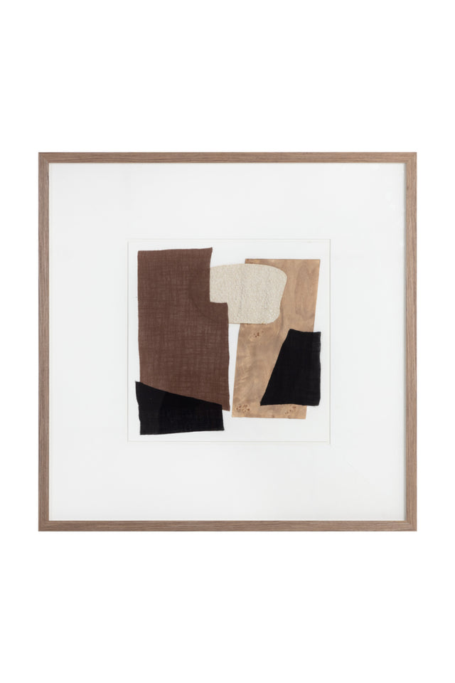 Modern European furniture - Fabric Collage Wall Art - www.oroa.com