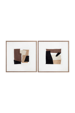   Modern European furniture - Fabric Collage Wall Art - www.oroa.com | Oroa.com