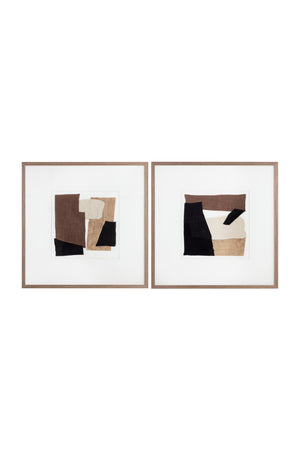   Modern European furniture - Fabric Collage Wall Art - www.oroa.com | Oroa.com