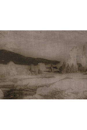   Modern European furniture - Vintage-Tone Landscape Canvas - www.oroa.com | Oroa.com