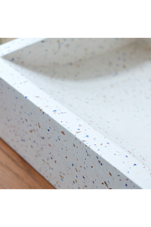   Square Terrazzo Bathroom Sink | Oroa.com