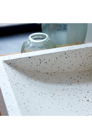   Square Terrazzo Bathroom Sink | Oroa.com