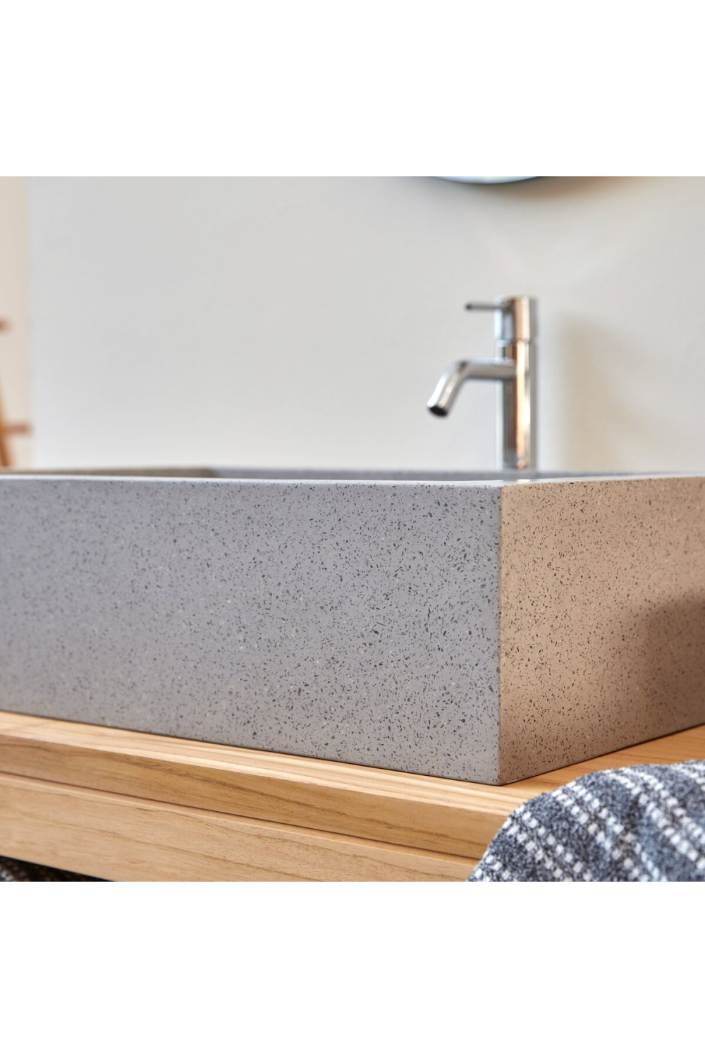   Gray Terrazzo Bathroom Sink | Oroa.com