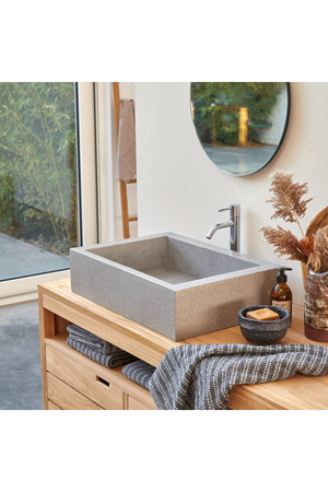   Gray Terrazzo Bathroom Sink | Oroa.com