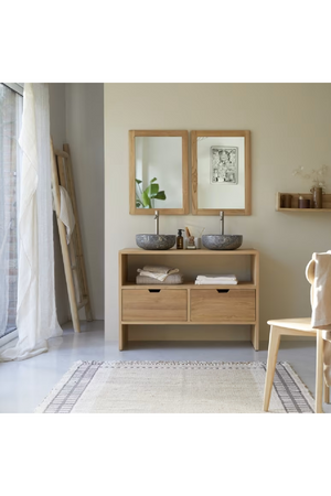   Solid Teak Vanity Unit | Oroa.com