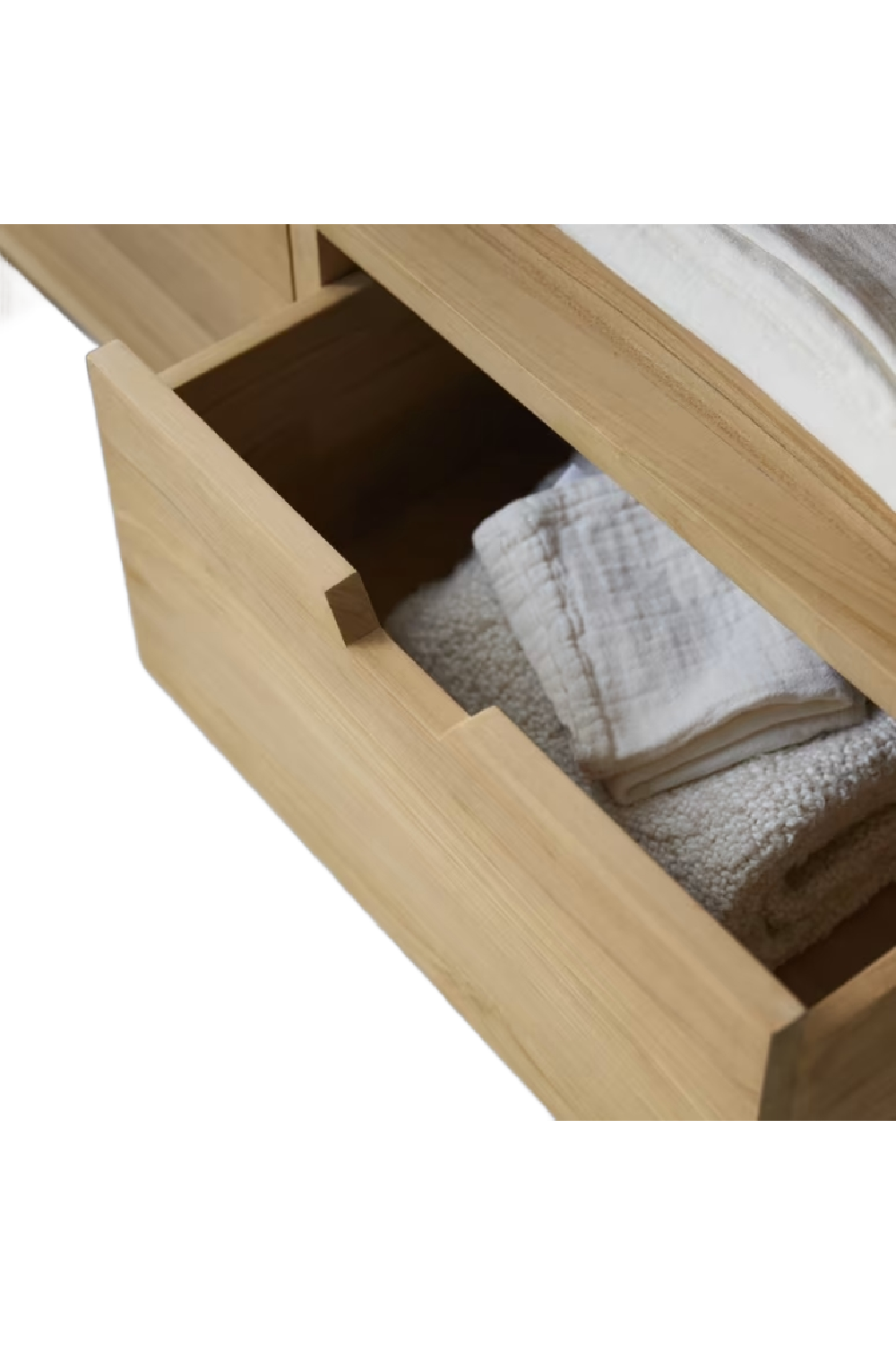   Solid Teak Vanity Unit | Oroa.com