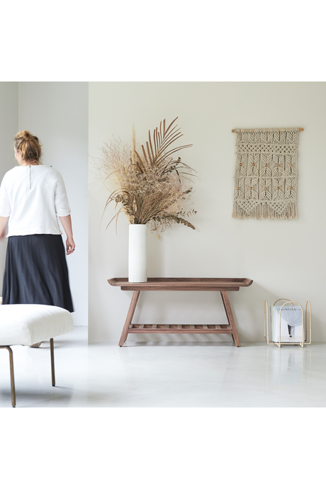   Solid Walnut Console Table | Oroa.com