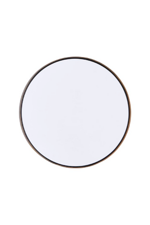   Metal Framed Round Mirror | Oroa.com
