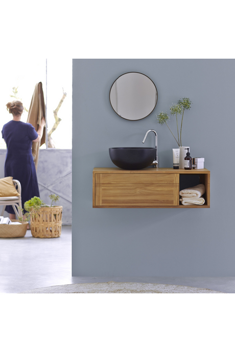   Metal Framed Round Mirror | Oroa.com