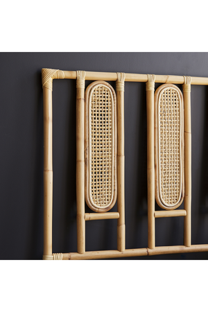   Caned Rattan Queen Headboard 63" | Oroa.com