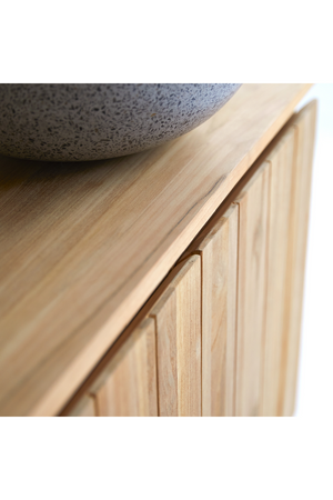   Teak Minimalist Vanity Unit | Oroa.com